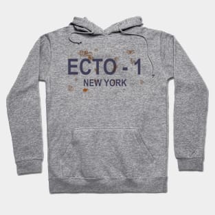 Ghostbusters Afterlife Ecto-1 Rusty License Plate Hoodie